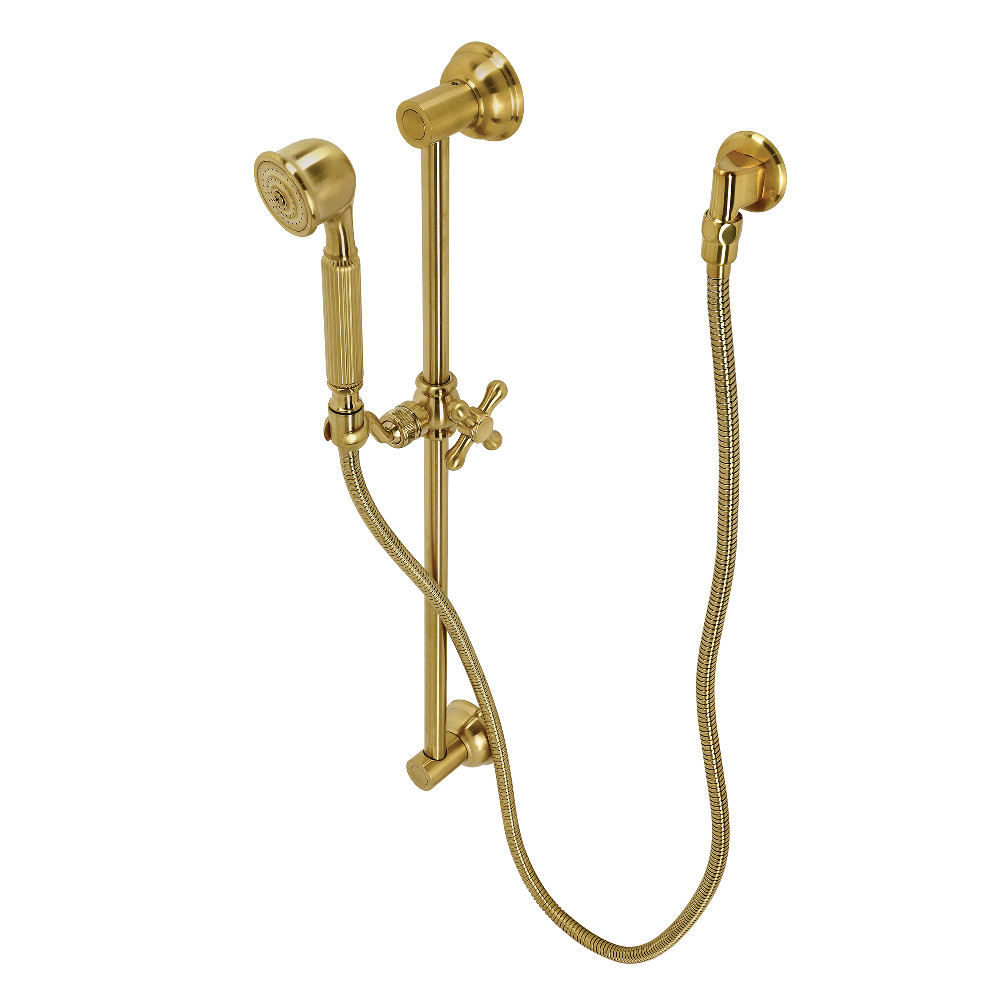 Picture of Kingston Brass KAK3327W7 2.75 in. Made to Match Hand Shower Combo with Slide Bar, Brushed Brass
