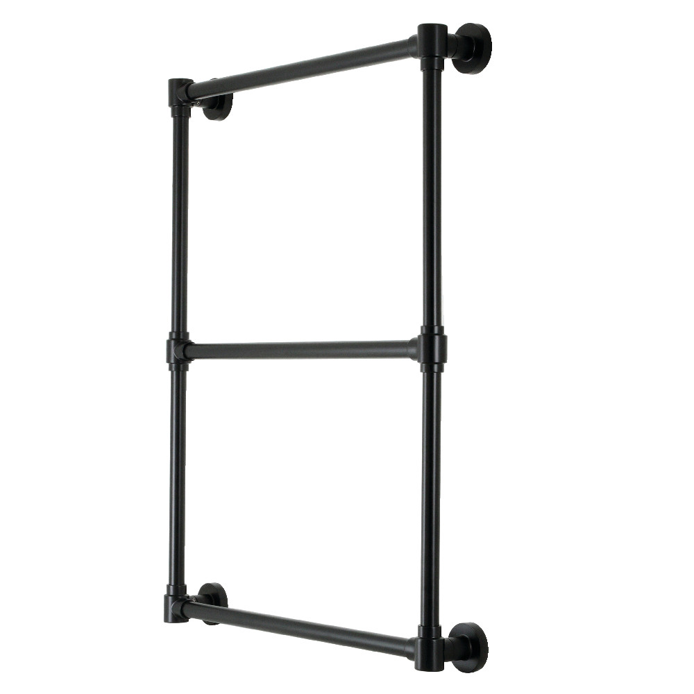 24 x 32 in. Gallant Wall Mount Towel Rack, Matte Black