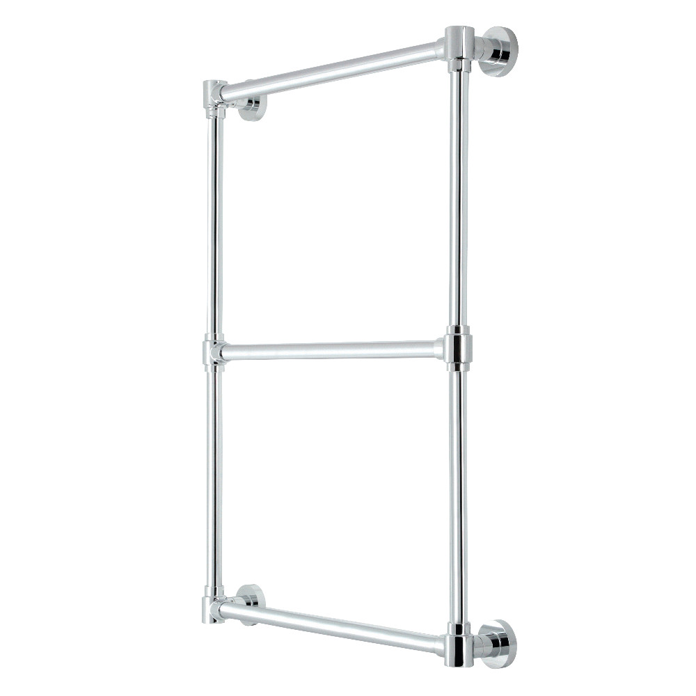 24 x 32 in. Gallant Wall Mount Towel Rack, Polished Chrome