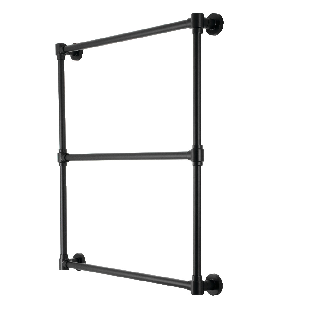 30 x 32 in. Gallant Wall Mount Towel Rack, Matte Black