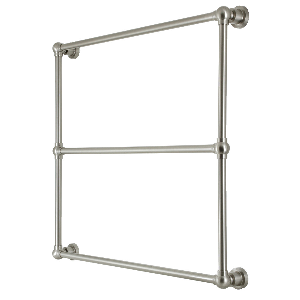 36 x 32 in. Palatine Wall Mount Towel Rack, Brushed Nickel