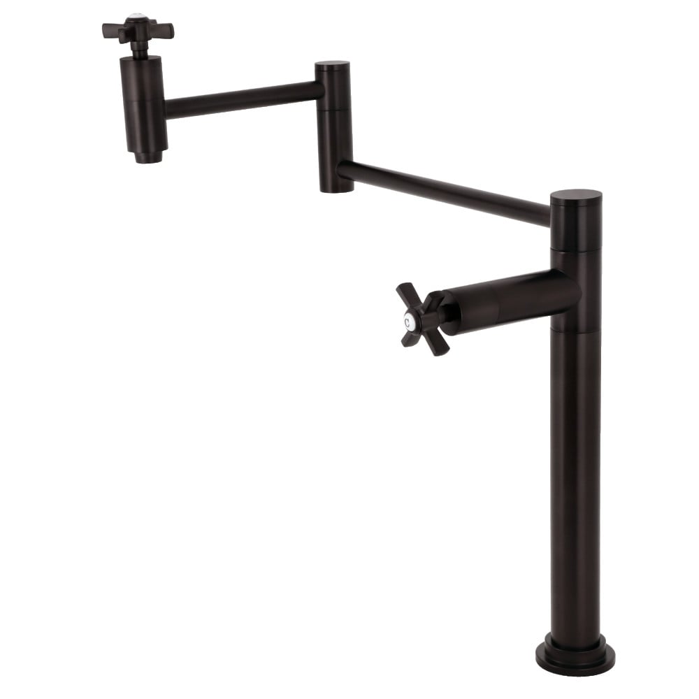 18.31 in. Millennium Deck Mount Pot Filler, Oil Rubbed Bronze -  KitchenCuisine, KI3020270