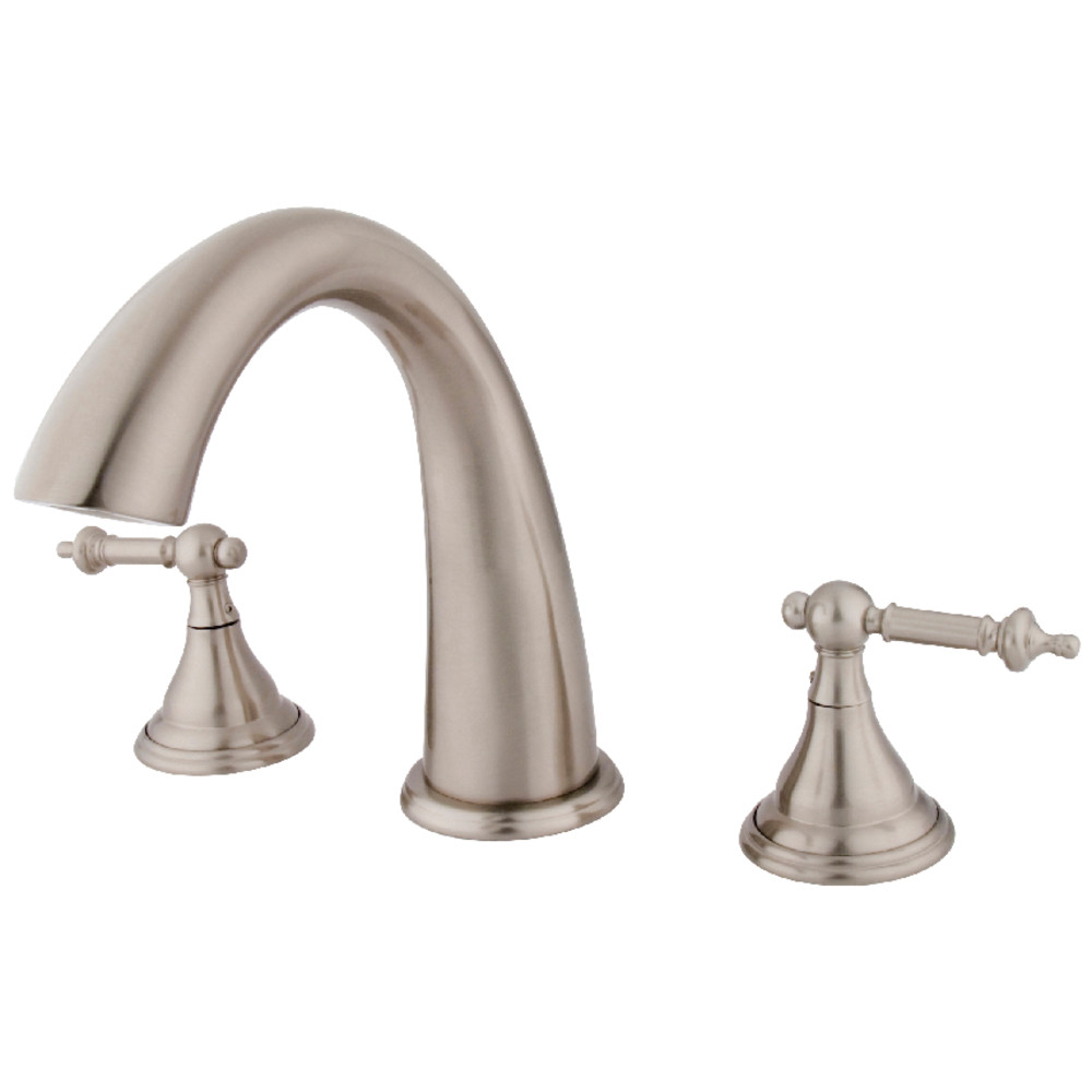 7.13 in. Royale Roman Tub Faucet, Brushed Nickel -  FurnOrama, FU3028514