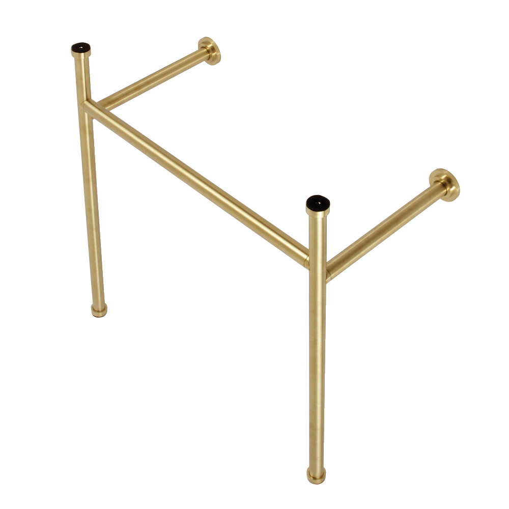 Picture of Kingston Brass VPB28147 30.5 in. Hartford Stainless Steel Console Sink Legs, Brushed Brass