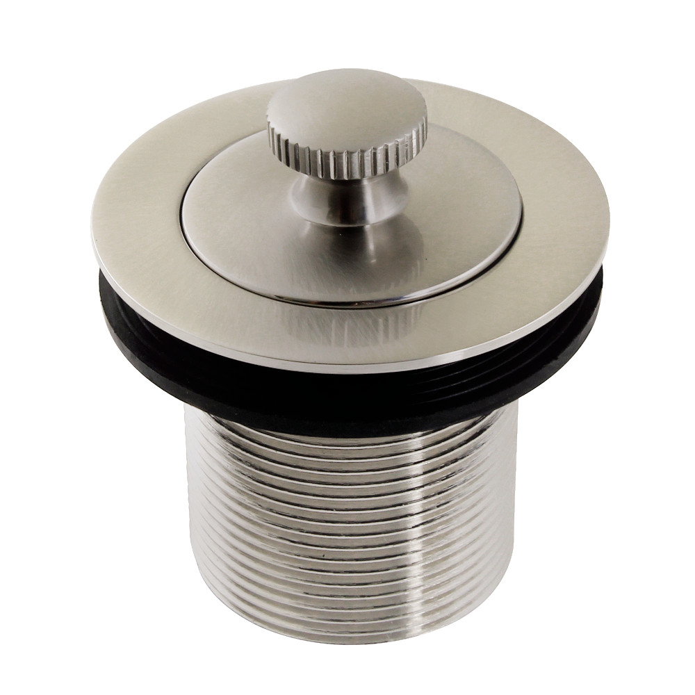 Picture of Kingston Brass DLT17SN 1.5 in. Lift & Turn Tub Drain with 1.75 in. Body Thread, Brushed Nickel