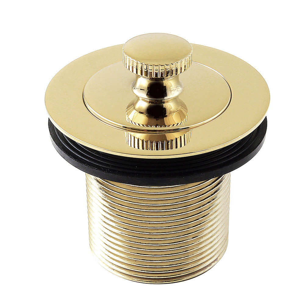 Picture of Kingston Brass DLT17PB 1.5 in. Lift & Turn Tub Drain with 1.75 in. Body Thread, Polished Brass