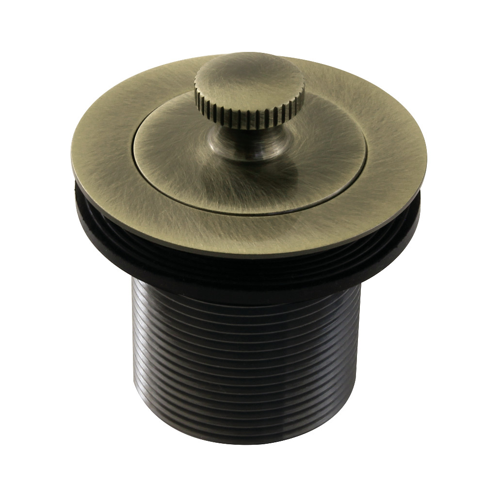 Picture of Kingston Brass DLT17AB 1.5 in. Lift & Turn Tub Drain with 1.75 in. Body Thread, Antique Brass