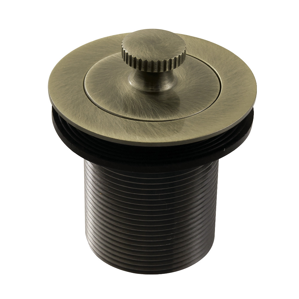 Picture of Kingston Brass DLT20AB 1.5 in. Lift & Turn Tub Drain with 2 in. Body Thread, Antique Brass