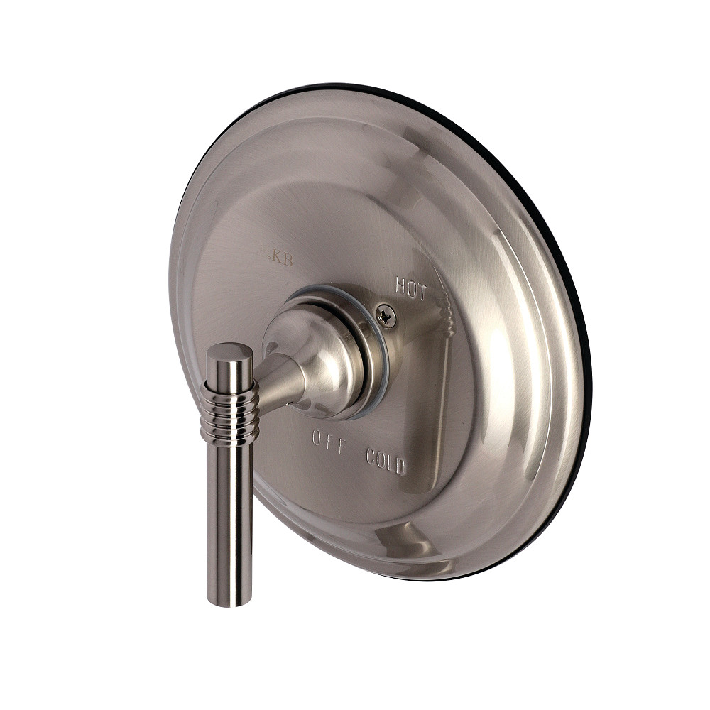 Picture of Kingston Brass KB2638MLLST 7.13 in. Pressure Balance Valve Trim without Shower & Tub Spout&#44; Brushed Nickel