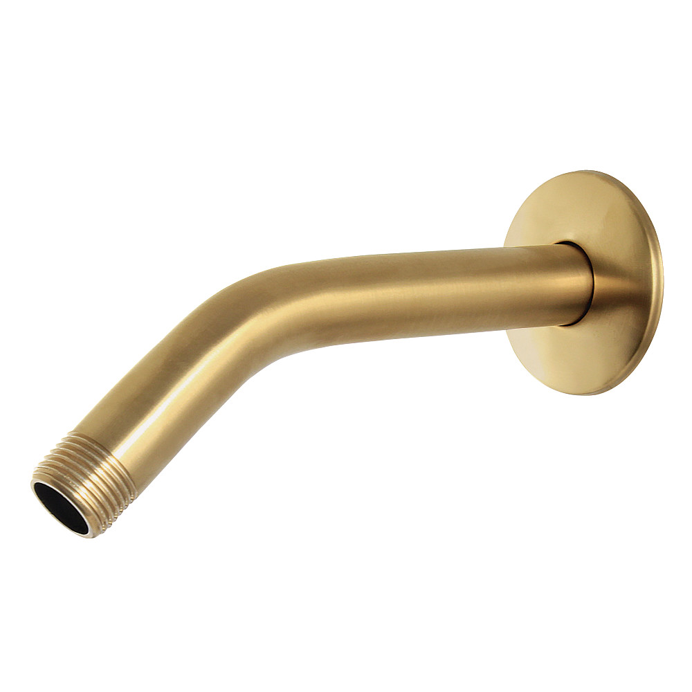K208M7 8 in. Trimscape Shower Arm with Flange, Brushed Brass