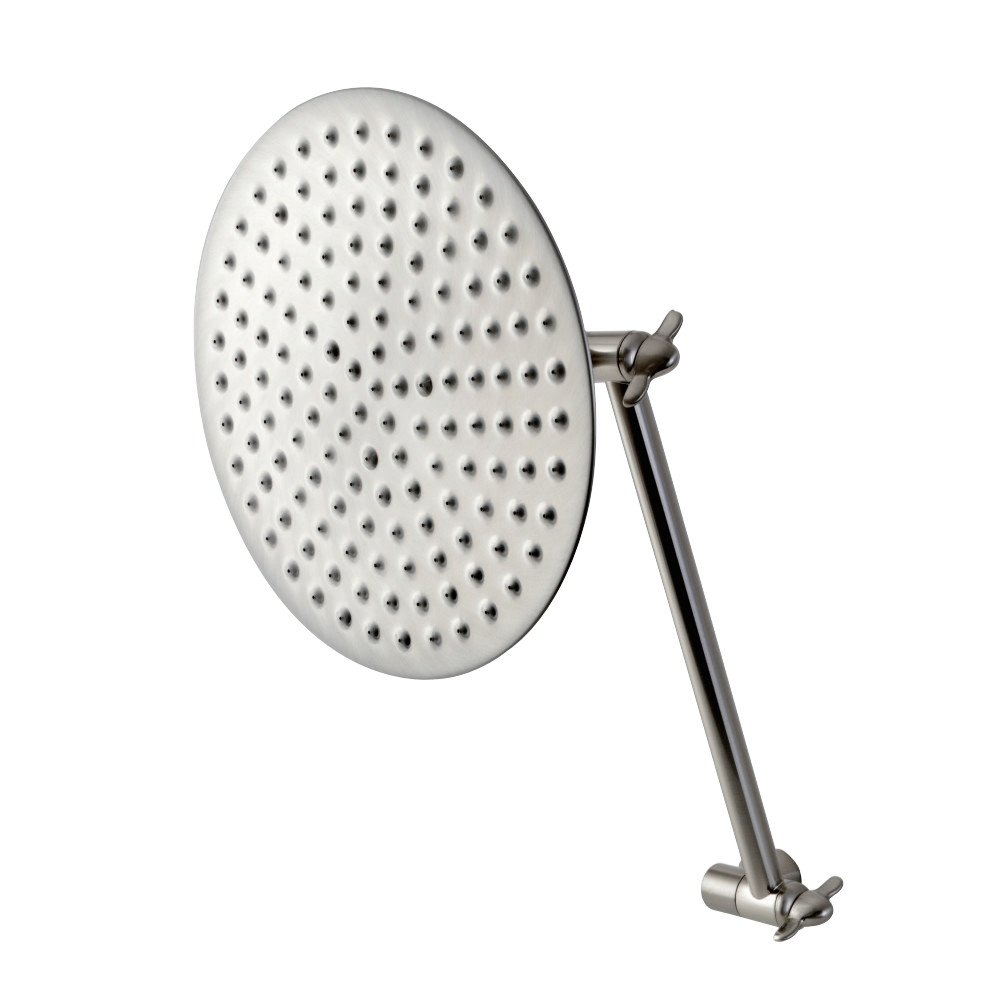 Picture of Kingston Brass CK136K8 3.25 in. Victorian Showerhead & High Low Adjustable Arm&#44; Brushed Nickel
