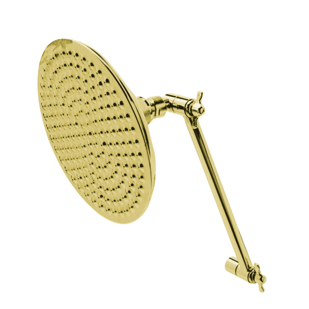 Picture of Kingston Brass CK136K2 3.25 in. Victorian Showerhead & High Low Adjustable Arm&#44; Polished Brass