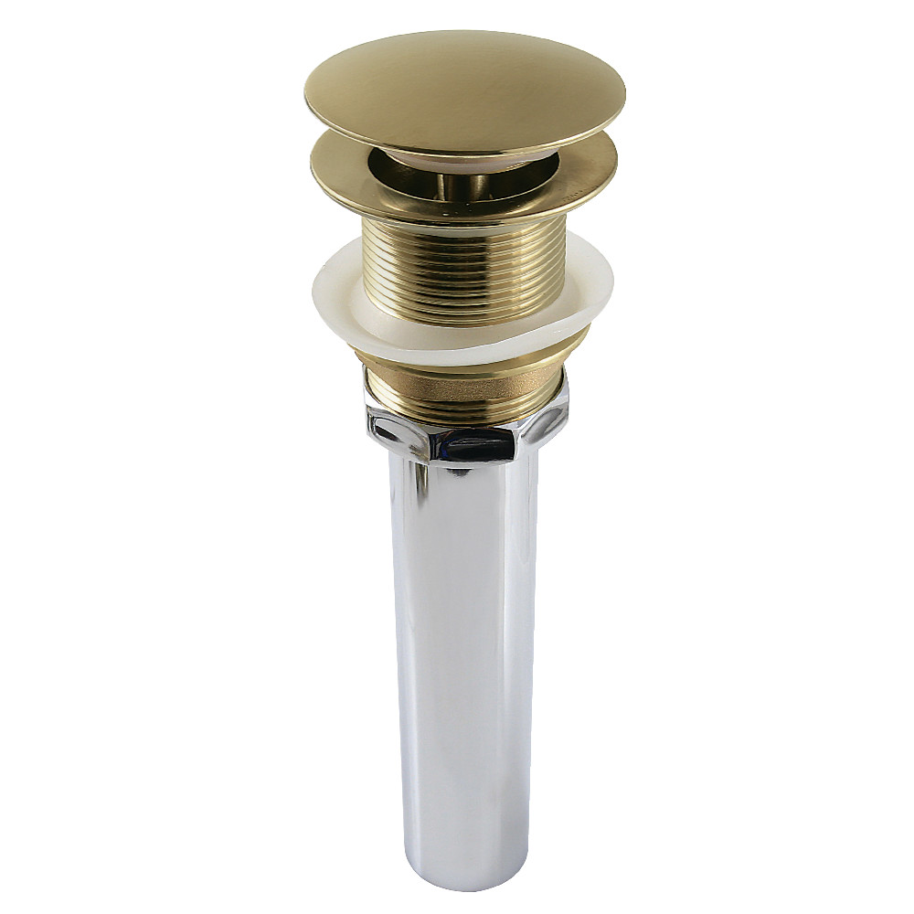Picture of Kingston Brass GCL112BB Trimscape Brass Pop Up Drain for Cast Iron Utility Sink, Brushed Brass