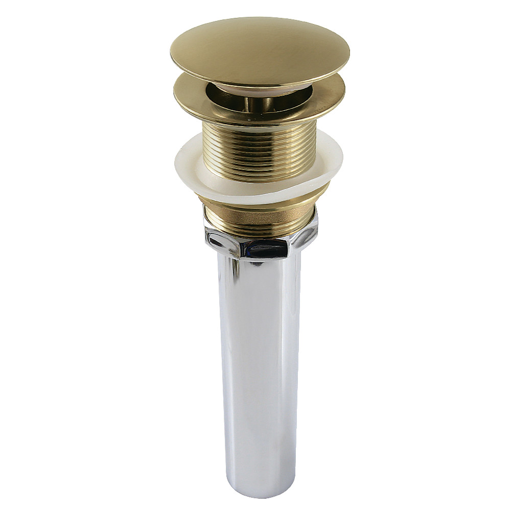 GCL112BB Trimscape Brass Pop Up Drain for Cast Iron Utility Sink, Brushed Brass