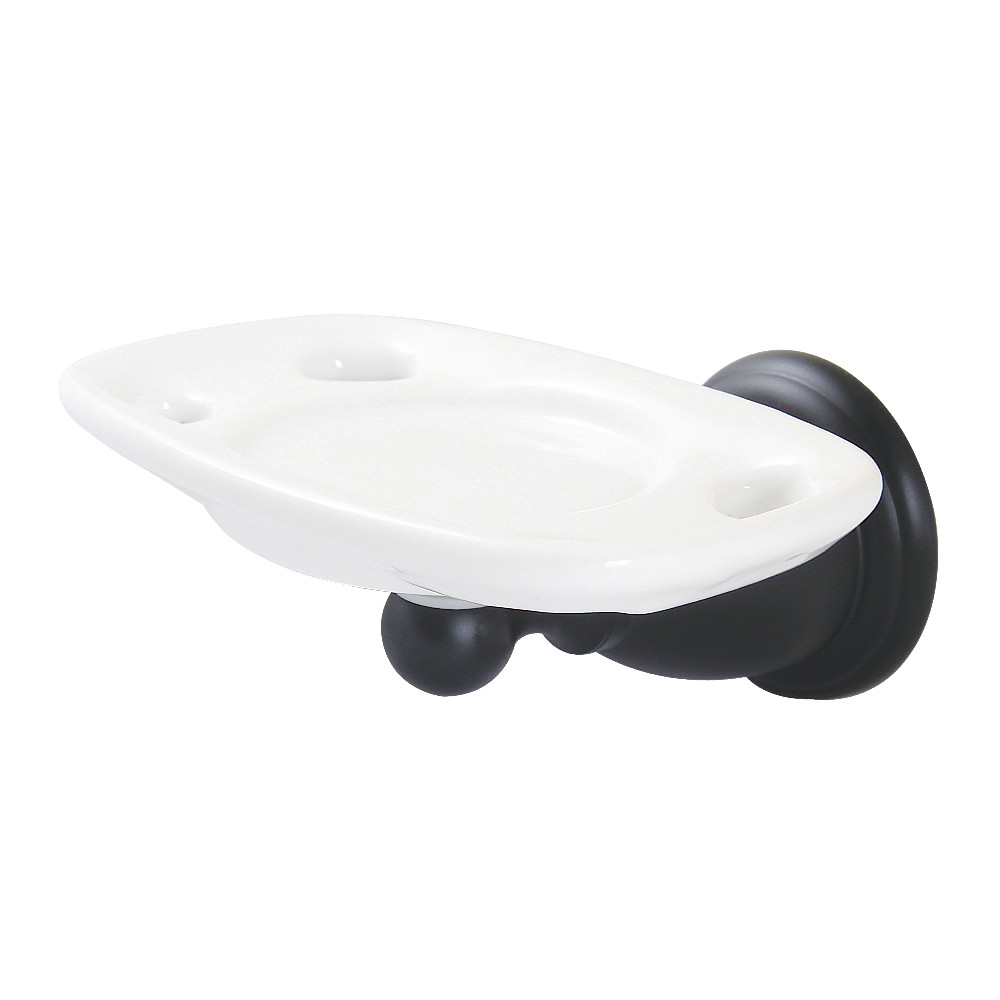 Heritage Toothbrush & Tumbler Holder, Matte Black
