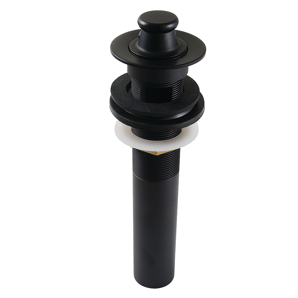 Picture of Kingston Brass KB3000 17 ga Lift & Turn Sink Drain with Overflow, Matte Black