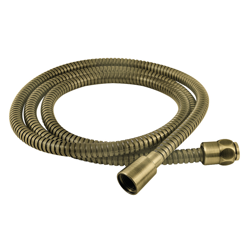 H72SS3 72 in. Complement Stainless Steel Shower Hose, Antique Brass