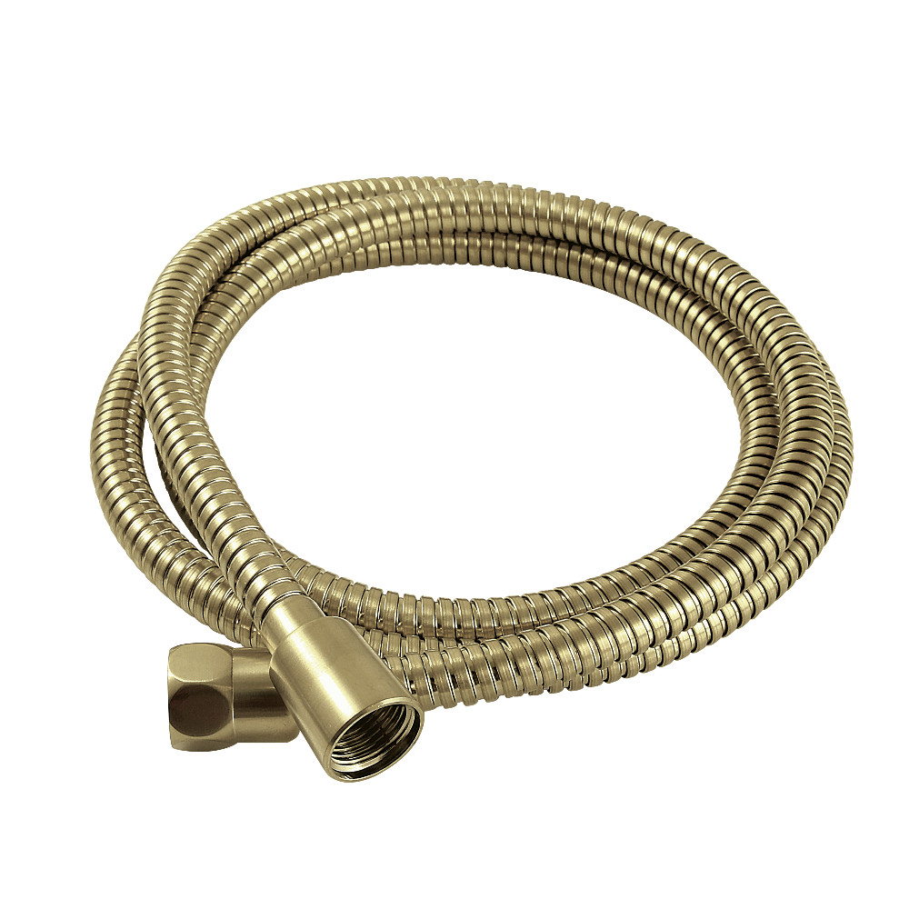H72SS7 72 in. Complement Stainless Steel Shower Hose, Brushed Brass