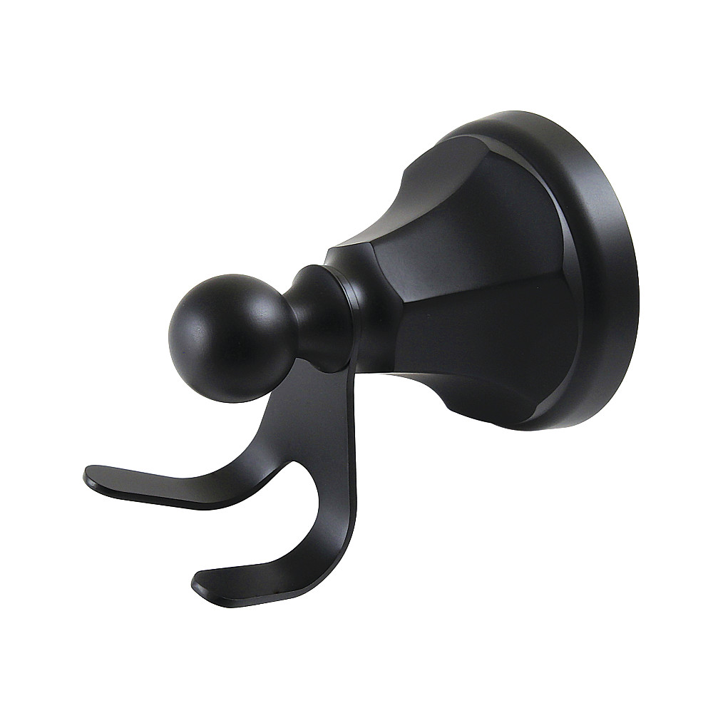 BA4817MB Metropolitan Robe Hook, Matte Black