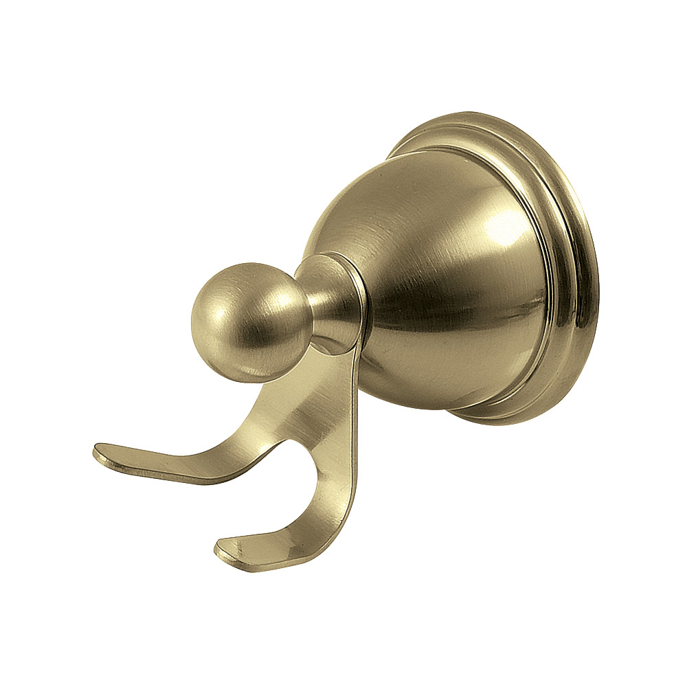 BA3967BB Restoration Robe Hook, Brushed Brass