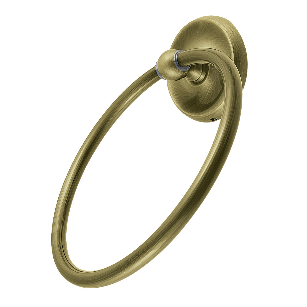 BA314AB Classic Towel Ring, Antique Brass