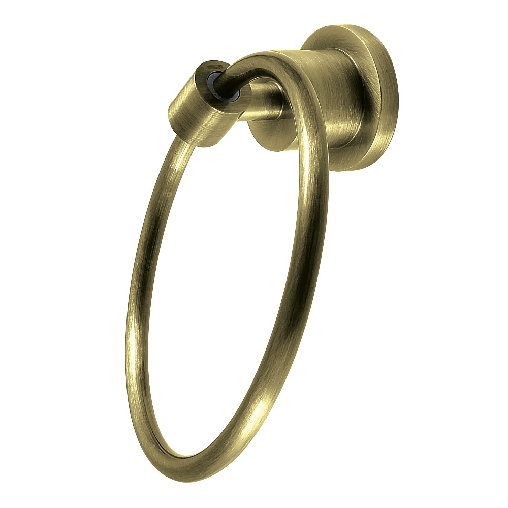 BA8214AB Concord Towel Ring, Antique Brass