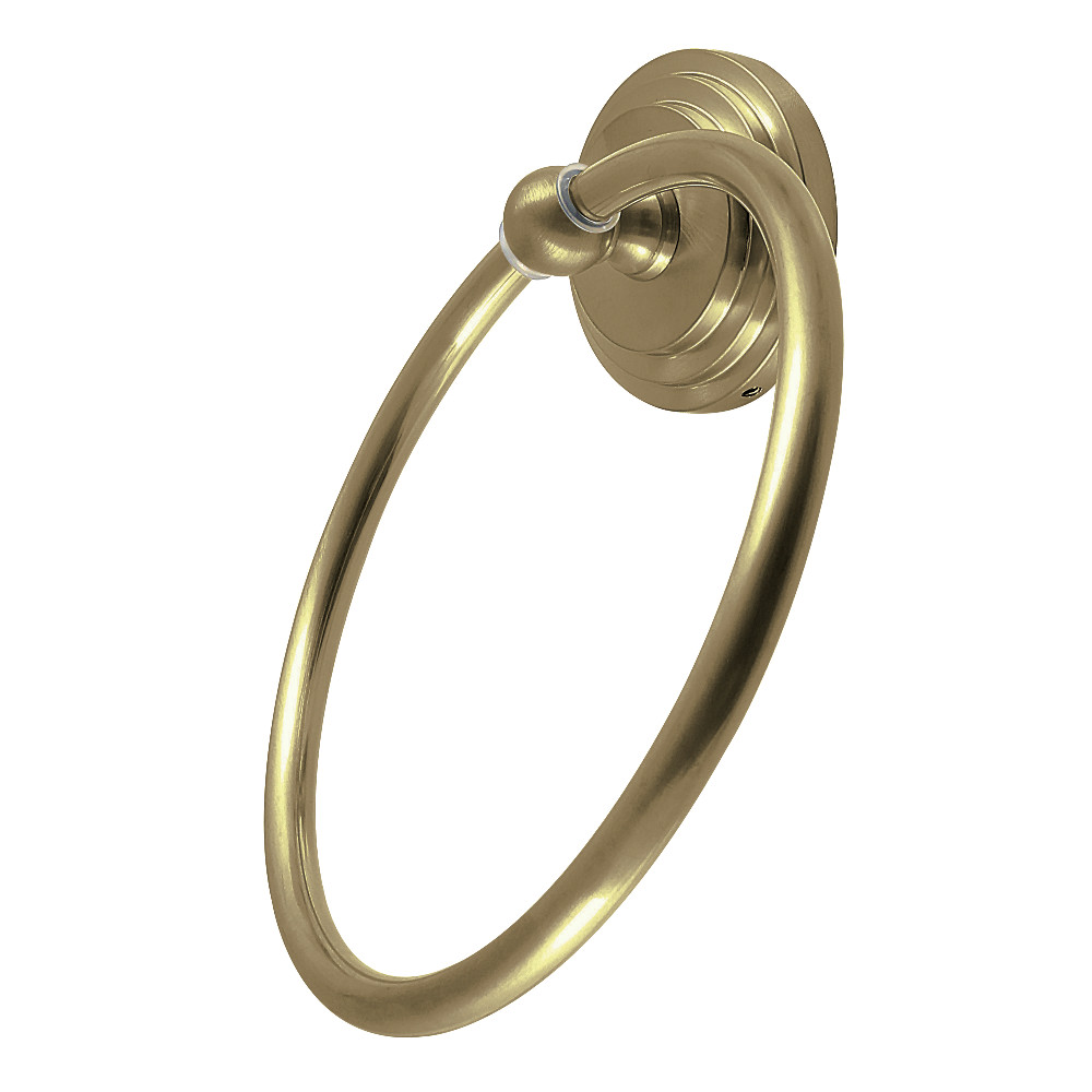 BA2714BB Milano Towel Ring, Brushed Brass