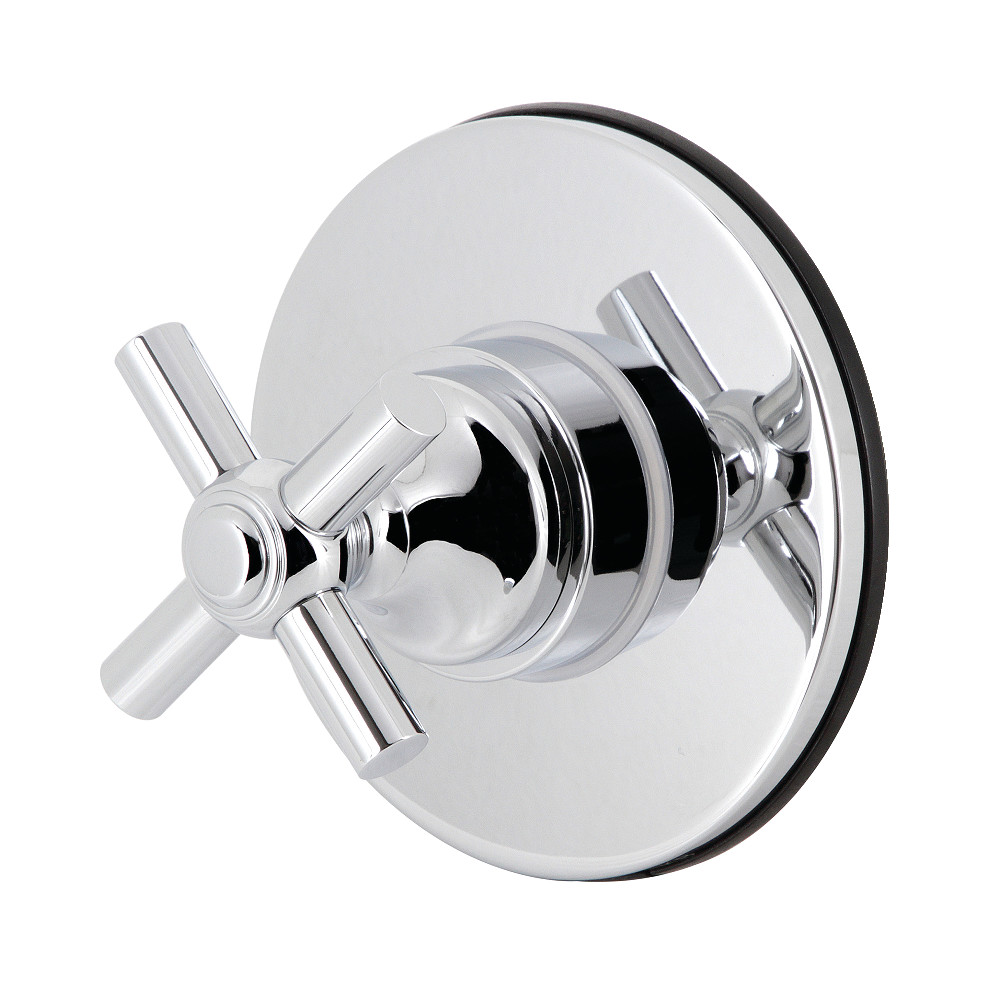 Elinvar 3-Way Diverter Valve with Trim Kit, Polished Chrome
