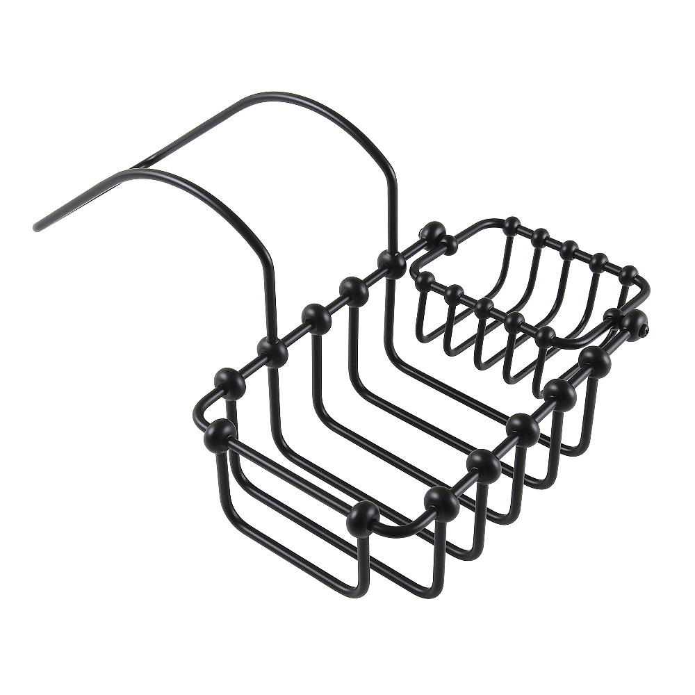 CC2170 7 in. Swivel Soap & Sponge Holder, Matte Black