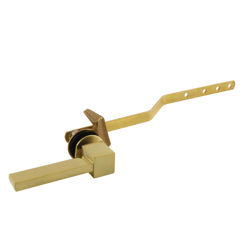 Claremont Front Mount Toilet Tank Lever, Brushed Brass