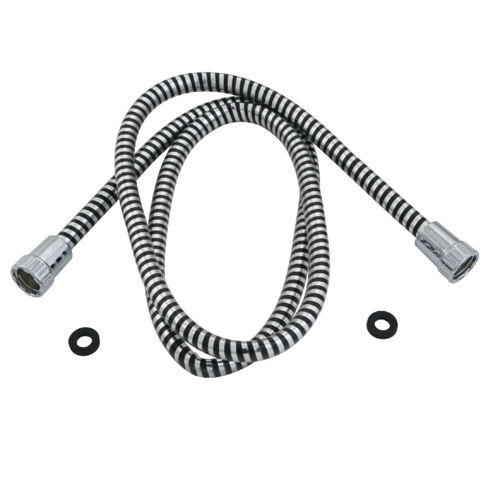 59 in. Plastic Hose for KX2101 & KX2522 Series, Black & Silver