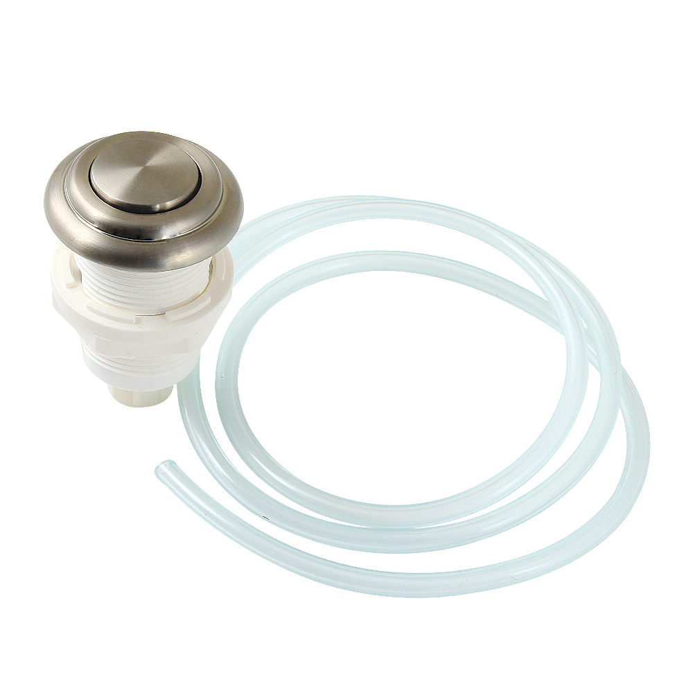 Picture of Kingston Brass KAT318 Gourmetier Garbage Disposal Air Switch Button, Brushed Nickel