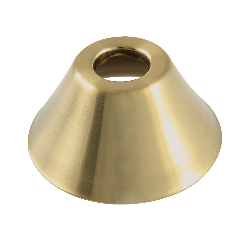 FLBELL587 0.625 in. O.D Made to Match Compression Bell Flange, Brushed Brass