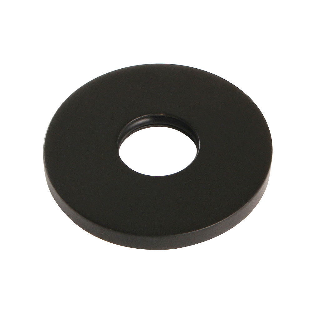 K151F0 Brass Flange, Matte Black