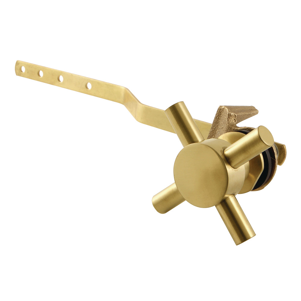 KTDX7 Concord Front Mount Toilet Tank Lever, Brushed Brass