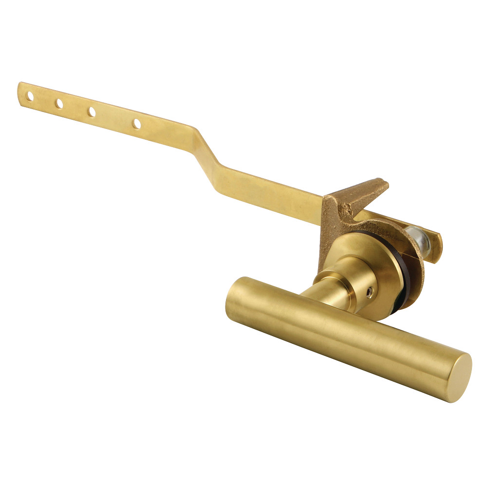 KTCML7 Manhattan Front Mount Toilet Tank Lever, Brushed Brass