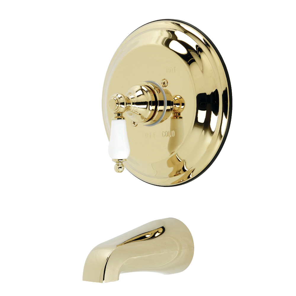 Tub Only, Polished Brass