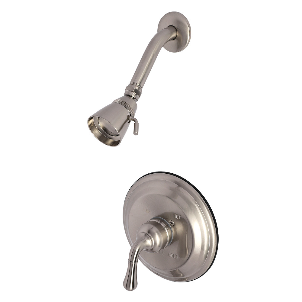 Shower Faucet, 2, Wall Mount, Brushed Nickel