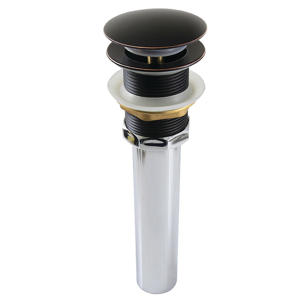 Trimscape Brass Pop Up Drain for Cast Iron Utility Sink, Naples Bronze