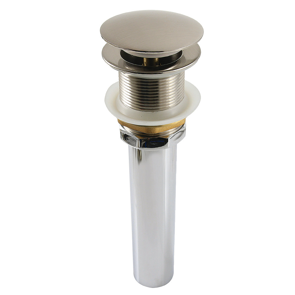 Picture of Kingston Brass GCL112BN Trimscape Brass Pop Up Drain for Cast Iron Utility Sink, Brushed Nickel