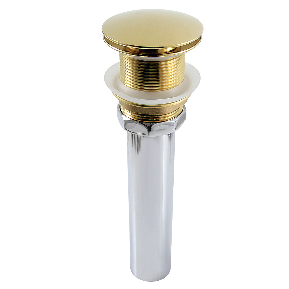 GCL112PB Trimscape Brass Pop Up Drain for Cast Iron Utility Sink, Polished Brass