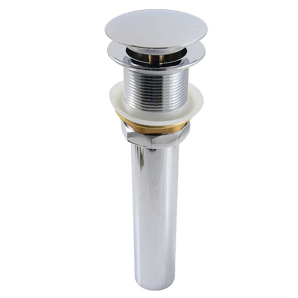 GCL112CP Trimscape Brass Pop Up Drain for Cast Iron Utility Sink, Polished Chrome