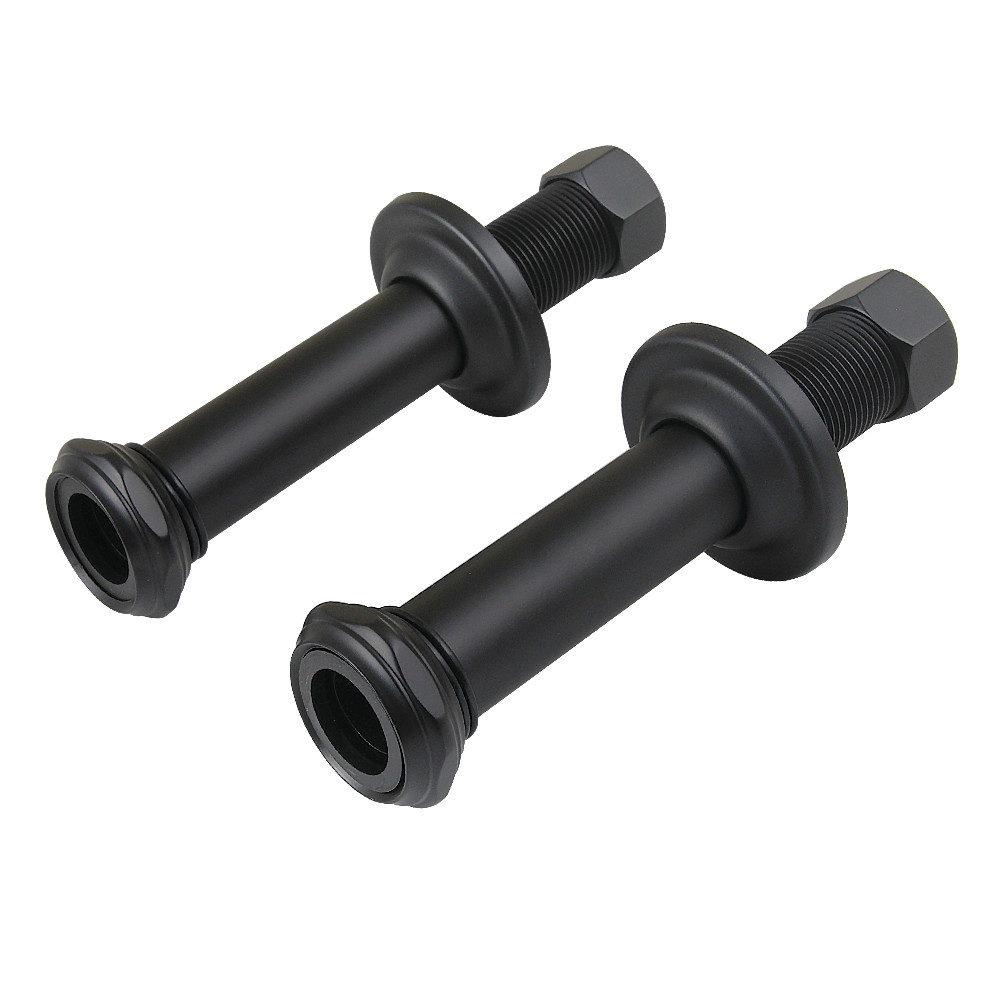 6 in. Wall Union Extension Adapter, Matte Black