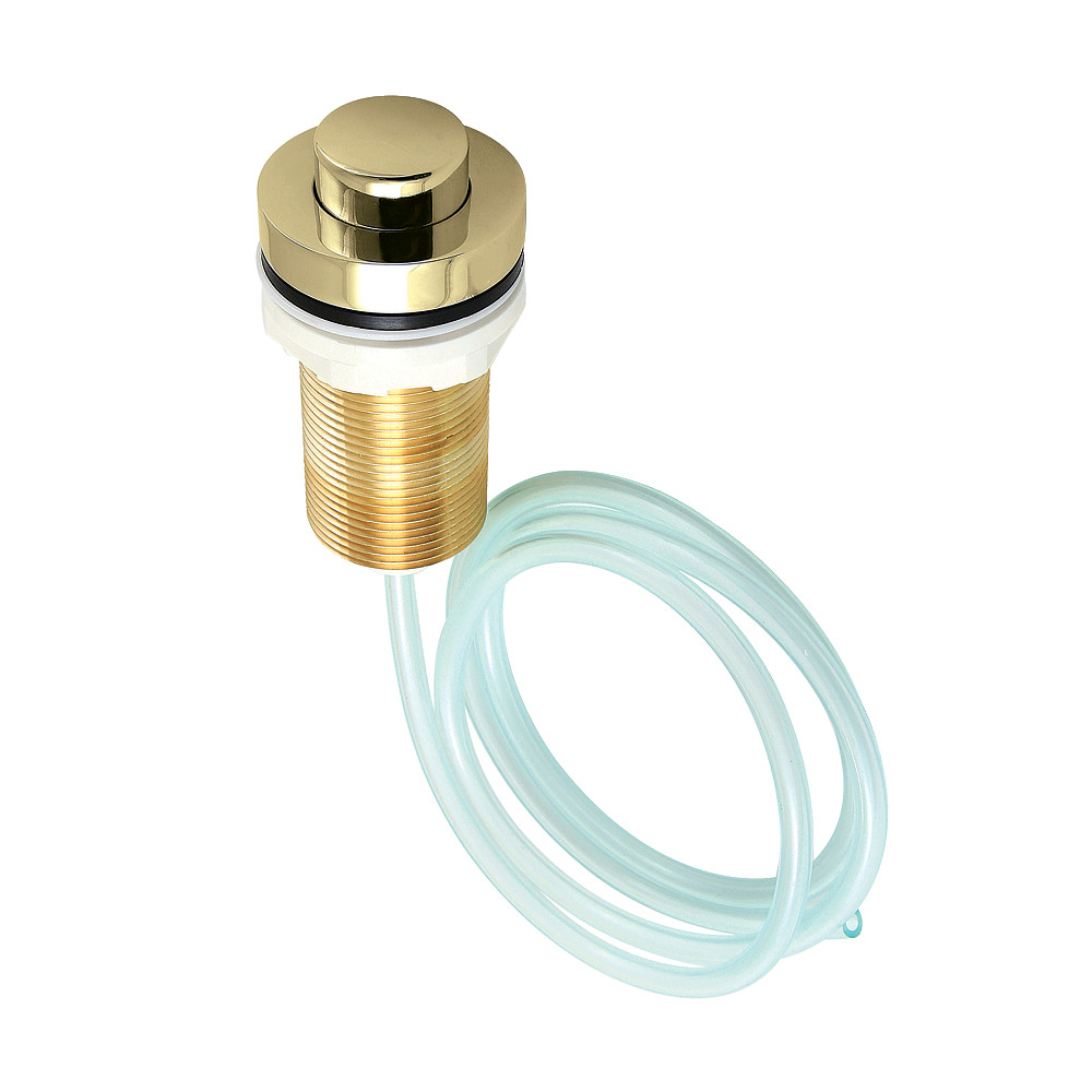 Picture of Kingston Brass KAM212 Gourmetier Garbage Disposal Air Switch Button, Polished Brass