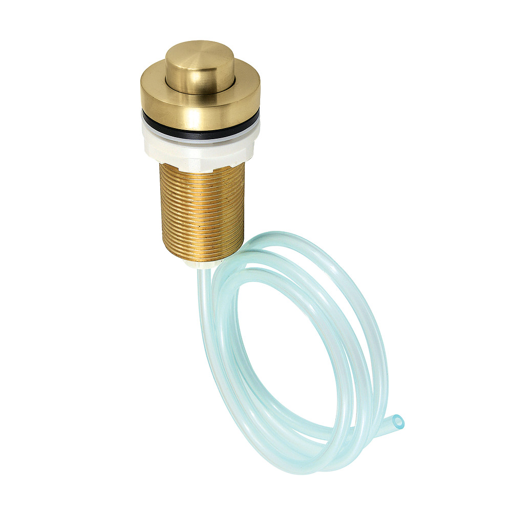 Picture of Kingston Brass KAM217 Gourmetier Garbage Disposal Air Switch Button, Brushed Brass