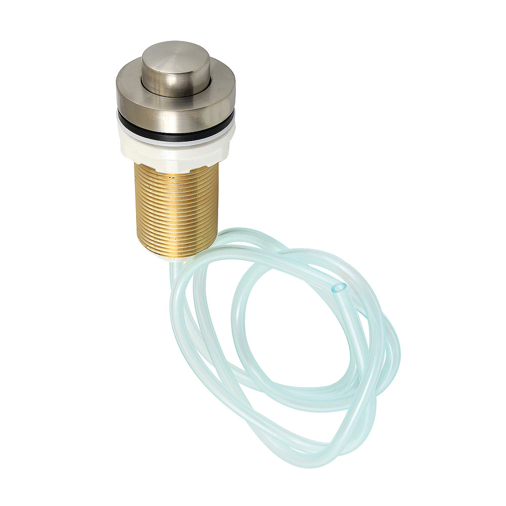 Picture of Kingston Brass KAM218 Gourmetier Garbage Disposal Air Switch Button, Brushed Nickel