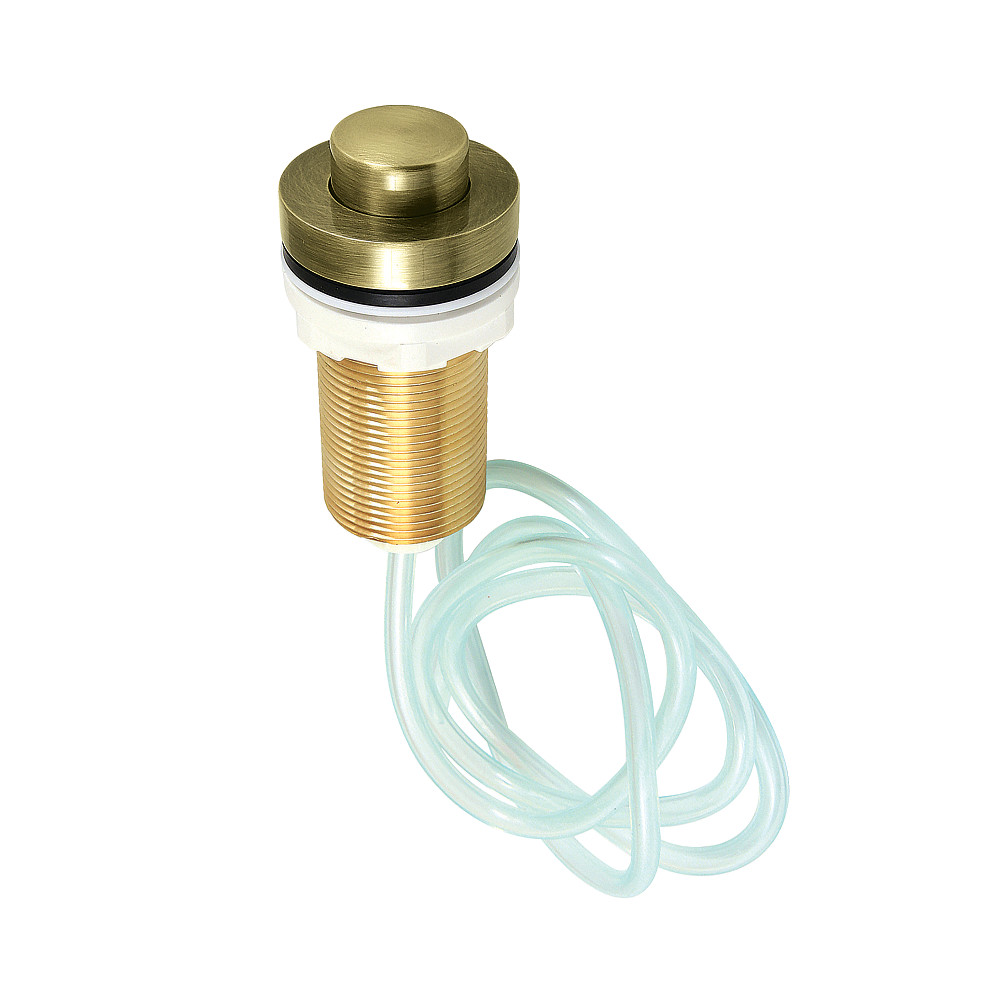 Picture of Kingston Brass KAM21AB Gourmetier Garbage Disposal Air Switch Button, Antique Brass