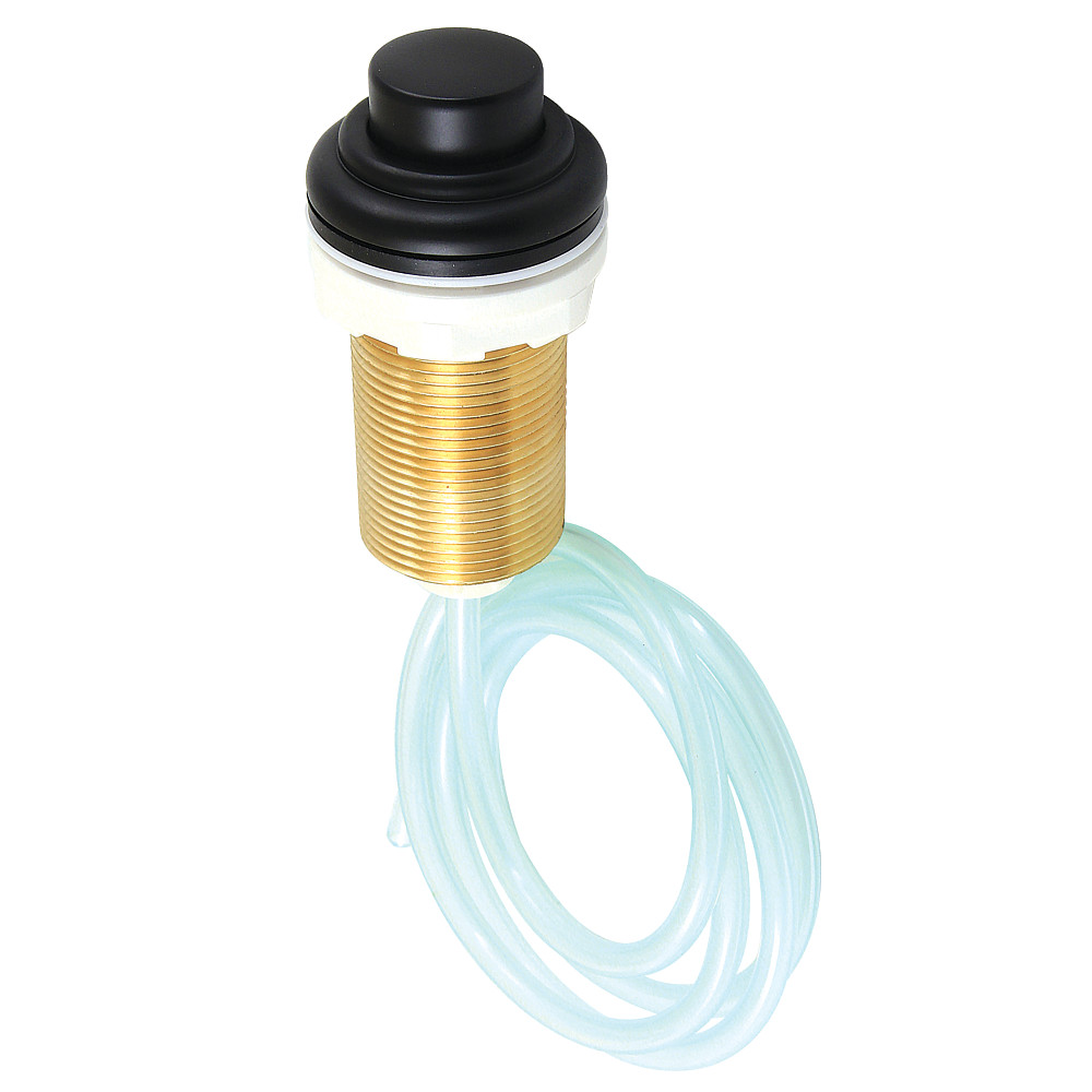 Picture of Kingston Brass KAT210 Gourmetier Garbage Disposal Air Switch Button, Matte Black