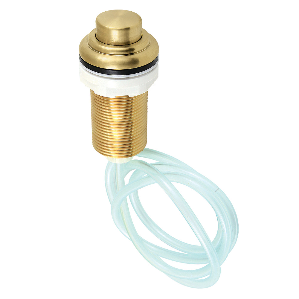 Picture of Kingston Brass KAT217 Gourmetier Garbage Disposal Air Switch Button, Brushed Brass