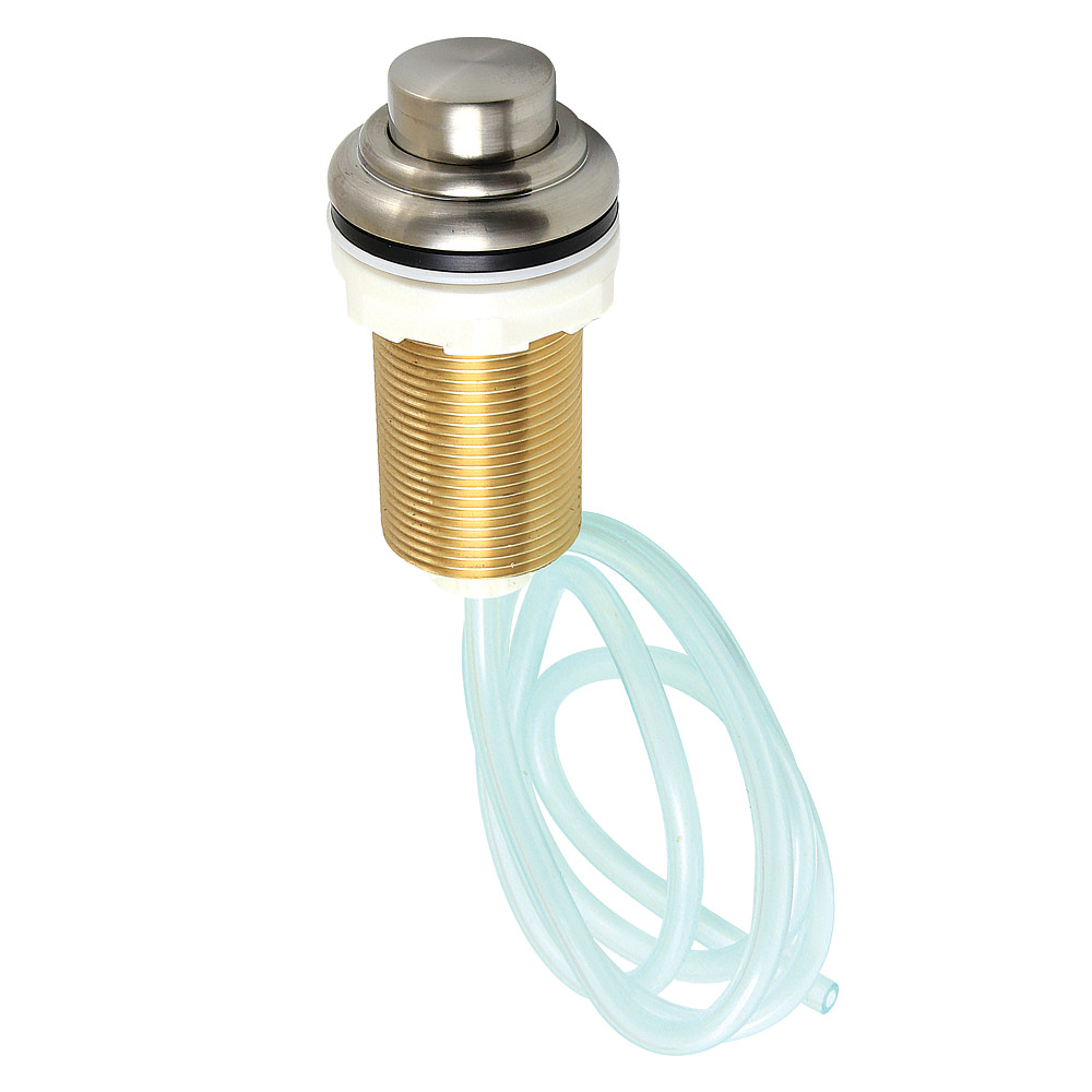 Picture of Kingston Brass KAT218 Gourmetier Garbage Disposal Air Switch Button, Brushed Nickel